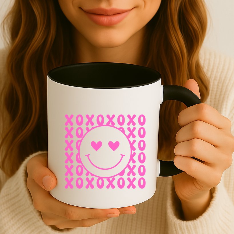 Xoxo Pink Logo Valentines Mug