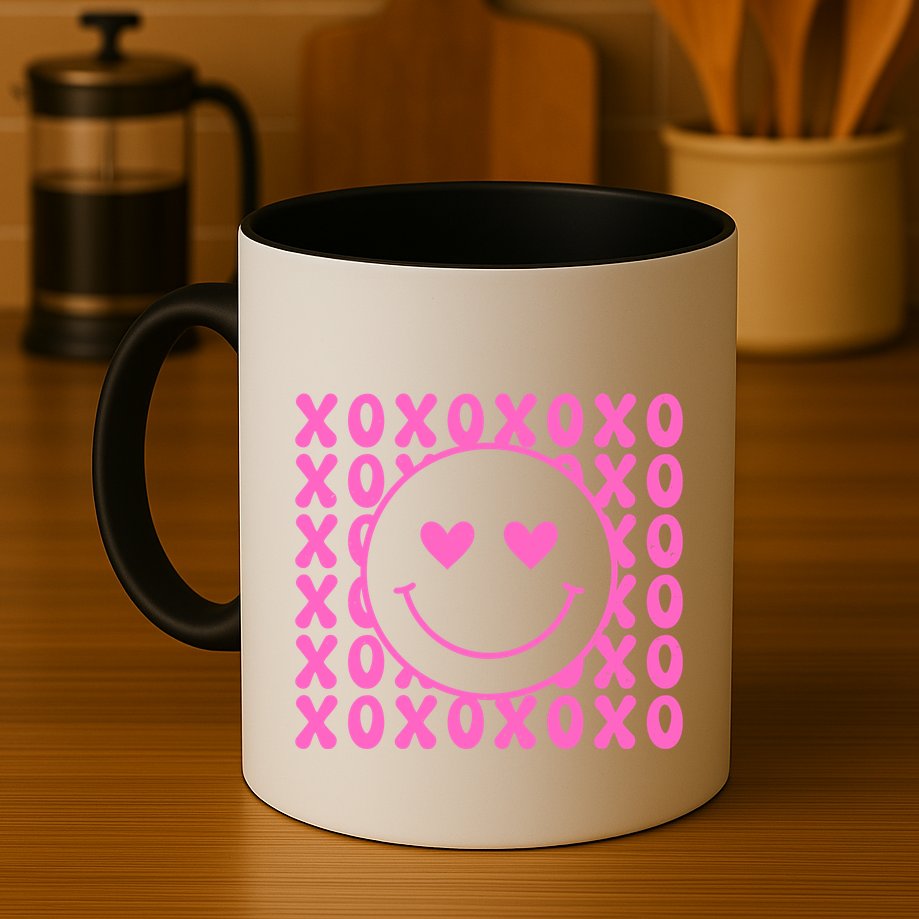 Xoxo Pink Logo Valentines Mug