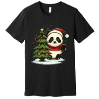 Xmas Panda Santa on Christmas Panda Premium T-Shirt