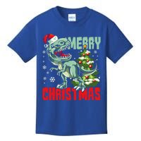 Xmas Pajama Toddlers Gift Xmas Dinosaur T Rex Great Gift Kids T-Shirt