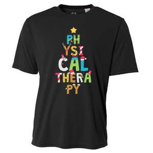 XMas Physical Therapy Christmas Cooling Performance Crew T-Shirt