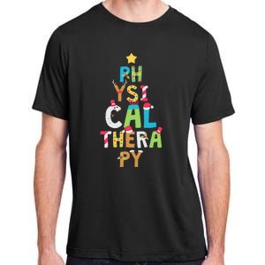 XMas Physical Therapy Christmas Adult ChromaSoft Performance T-Shirt