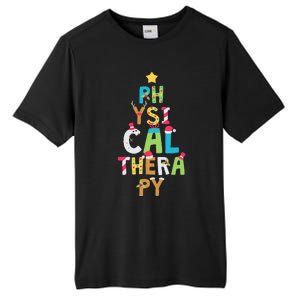 XMas Physical Therapy Christmas Tall Fusion ChromaSoft Performance T-Shirt