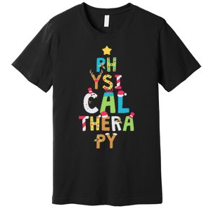 XMas Physical Therapy Christmas Premium T-Shirt