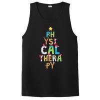 XMas Physical Therapy Christmas PosiCharge Competitor Tank