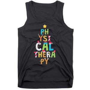 XMas Physical Therapy Christmas Tank Top