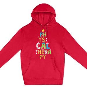 XMas Physical Therapy Christmas Premium Pullover Hoodie