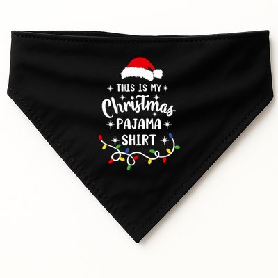 Xmas Pajama USA-Made Doggie Bandana