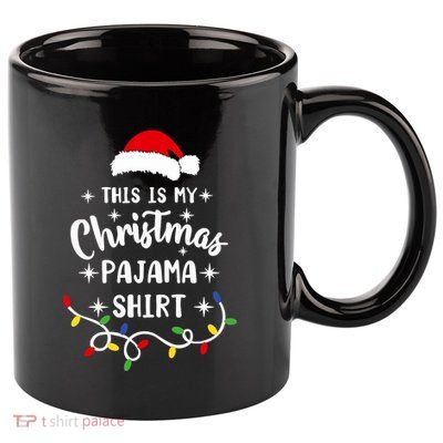 Xmas Pajama 11oz C Handle Ceramic Mug
