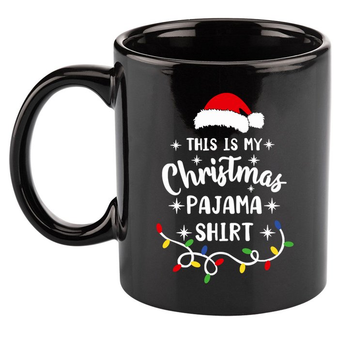 Xmas Pajama 11oz C Handle Ceramic Mug