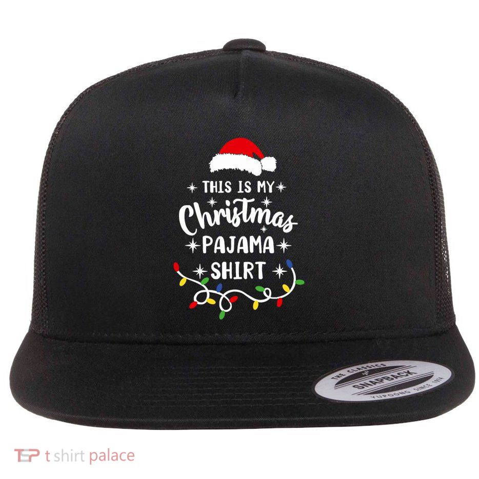 Xmas Pajama Flatbill Hat