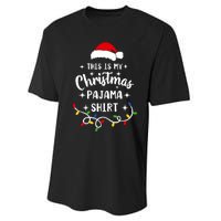 Xmas Pajama Performance Sprint T-Shirt