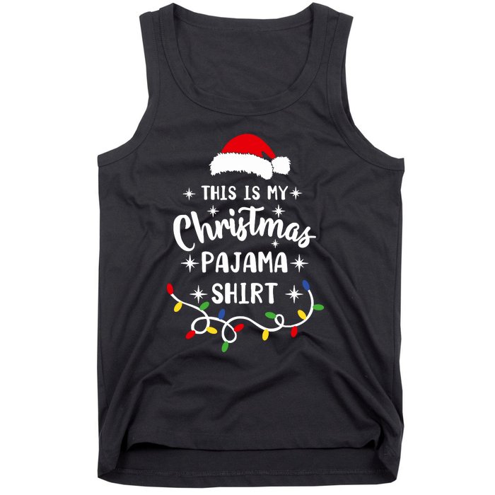 Xmas Pajama Tank Top