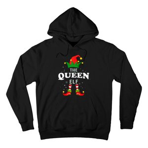 Xmas Queen Elf Family Matching Christmas Pajama Hoodie