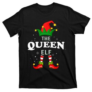 Xmas Queen Elf Family Matching Christmas Pajama T-Shirt