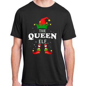 Xmas Queen Elf Family Matching Christmas Pajama Adult ChromaSoft Performance T-Shirt