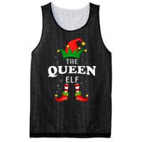 Xmas Queen Elf Family Matching Christmas Pajama Mesh Reversible Basketball Jersey Tank