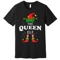 Xmas Queen Elf Family Matching Christmas Pajama Premium T-Shirt