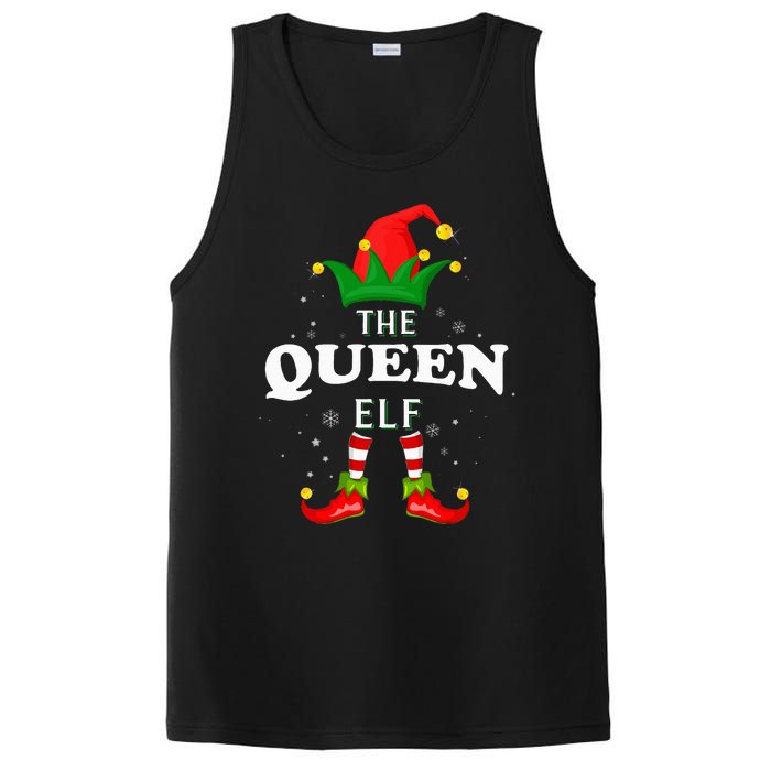 Xmas Queen Elf Family Matching Christmas Pajama PosiCharge Competitor Tank