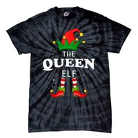 Xmas Queen Elf Family Matching Christmas Pajama Tie-Dye T-Shirt