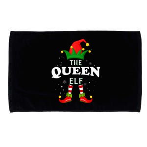 Xmas Queen Elf Family Matching Christmas Pajama Microfiber Hand Towel