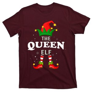 Xmas Queen Elf Family Matching Christmas Pajama T-Shirt