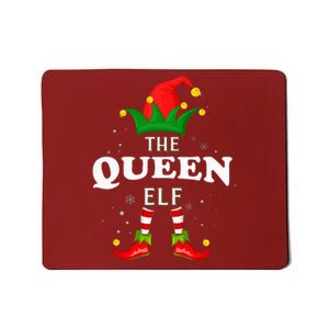 Xmas Queen Elf Family Matching Christmas Pajama Mousepad