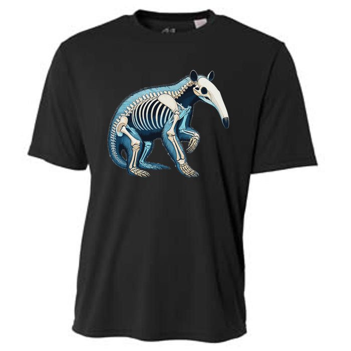 X Ray Anteater Body Anatomy Radiography Skeleton Cooling Performance Crew T-Shirt