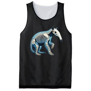 X Ray Anteater Body Anatomy Radiography Skeleton Mesh Reversible Basketball Jersey Tank