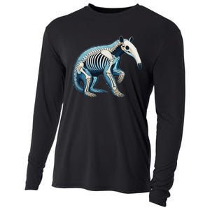 X Ray Anteater Body Anatomy Radiography Skeleton Cooling Performance Long Sleeve Crew