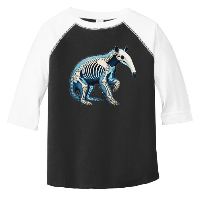 X Ray Anteater Body Anatomy Radiography Skeleton Toddler Fine Jersey T-Shirt