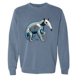 X Ray Anteater Body Anatomy Radiography Skeleton Garment-Dyed Sweatshirt