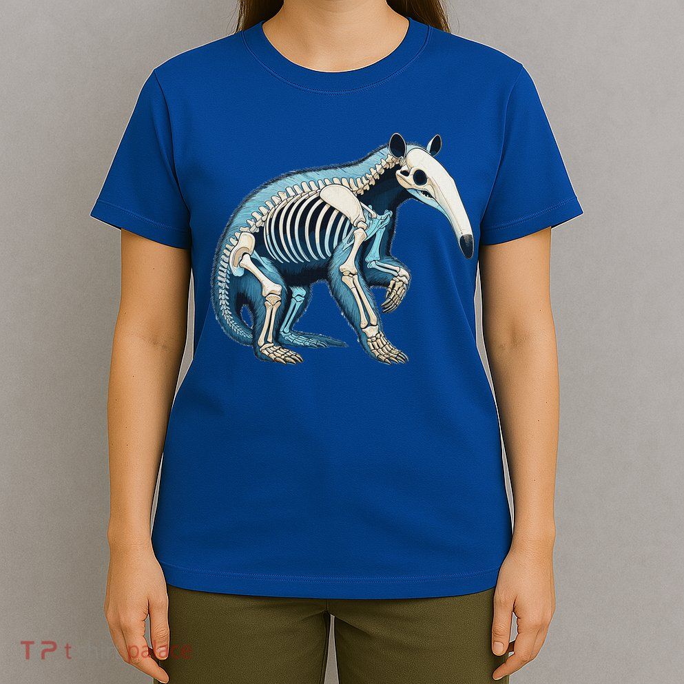 X Ray Anteater Body Anatomy Radiography Skeleton T-Shirt