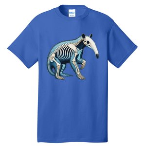 X Ray Anteater Body Anatomy Radiography Skeleton Tall T-Shirt