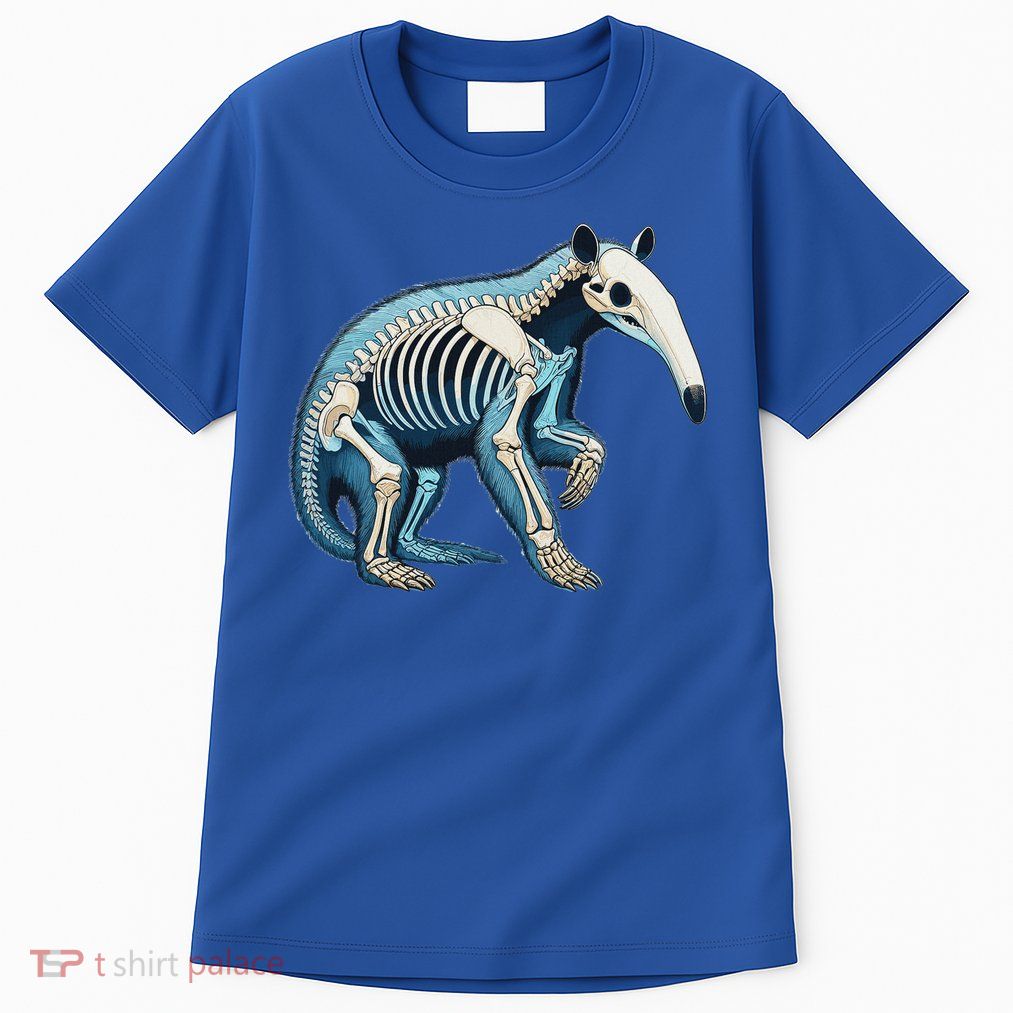 X Ray Anteater Body Anatomy Radiography Skeleton Tall T-Shirt