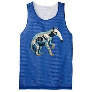 X Ray Anteater Body Anatomy Radiography Skeleton Mesh Reversible Basketball Jersey Tank