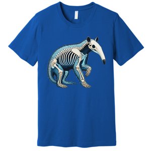 X Ray Anteater Body Anatomy Radiography Skeleton Premium T-Shirt