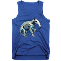 X Ray Anteater Body Anatomy Radiography Skeleton Tank Top