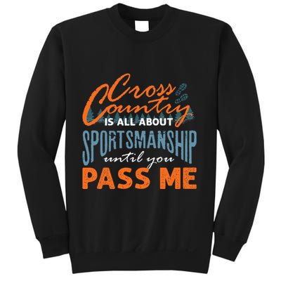 XC Running Cross Country Running Runner Funny XC Quote Sweatshirt