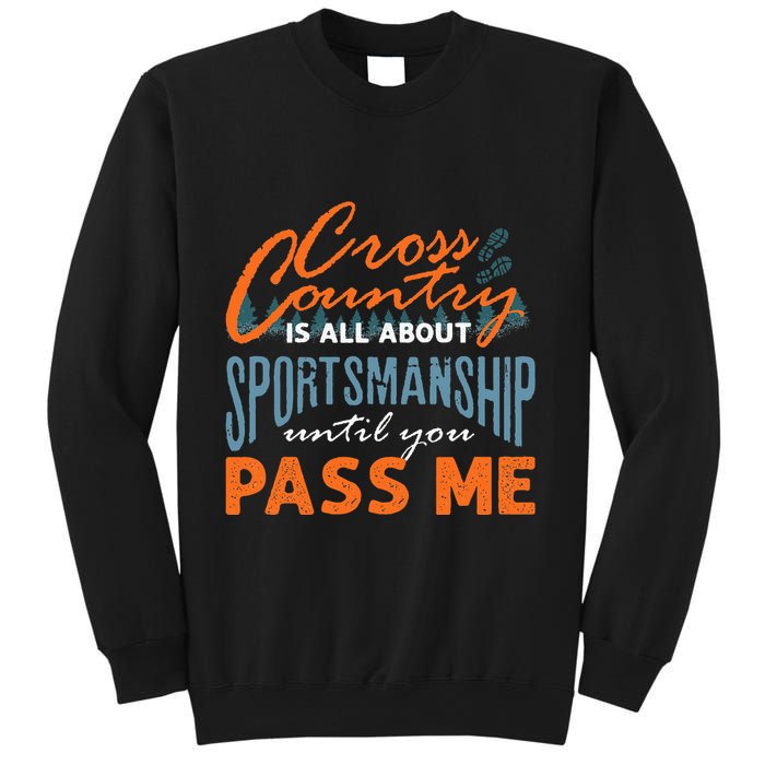 XC Running Cross Country Running Runner Funny XC Quote Sweatshirt