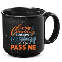 XC Running Cross Country Running Runner Funny XC Quote 15oz Campfire Ceramic Mug