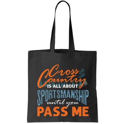 XC Running Cross Country Running Runner Funny XC Quote Bag