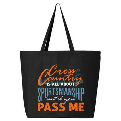 XC Running Cross Country Running Runner Funny XC Quote 25L Jumbo Tote