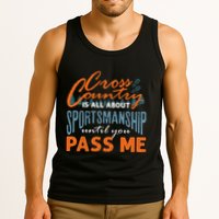 XC Running Cross Country Running Runner Funny XC Quote Tank Top
