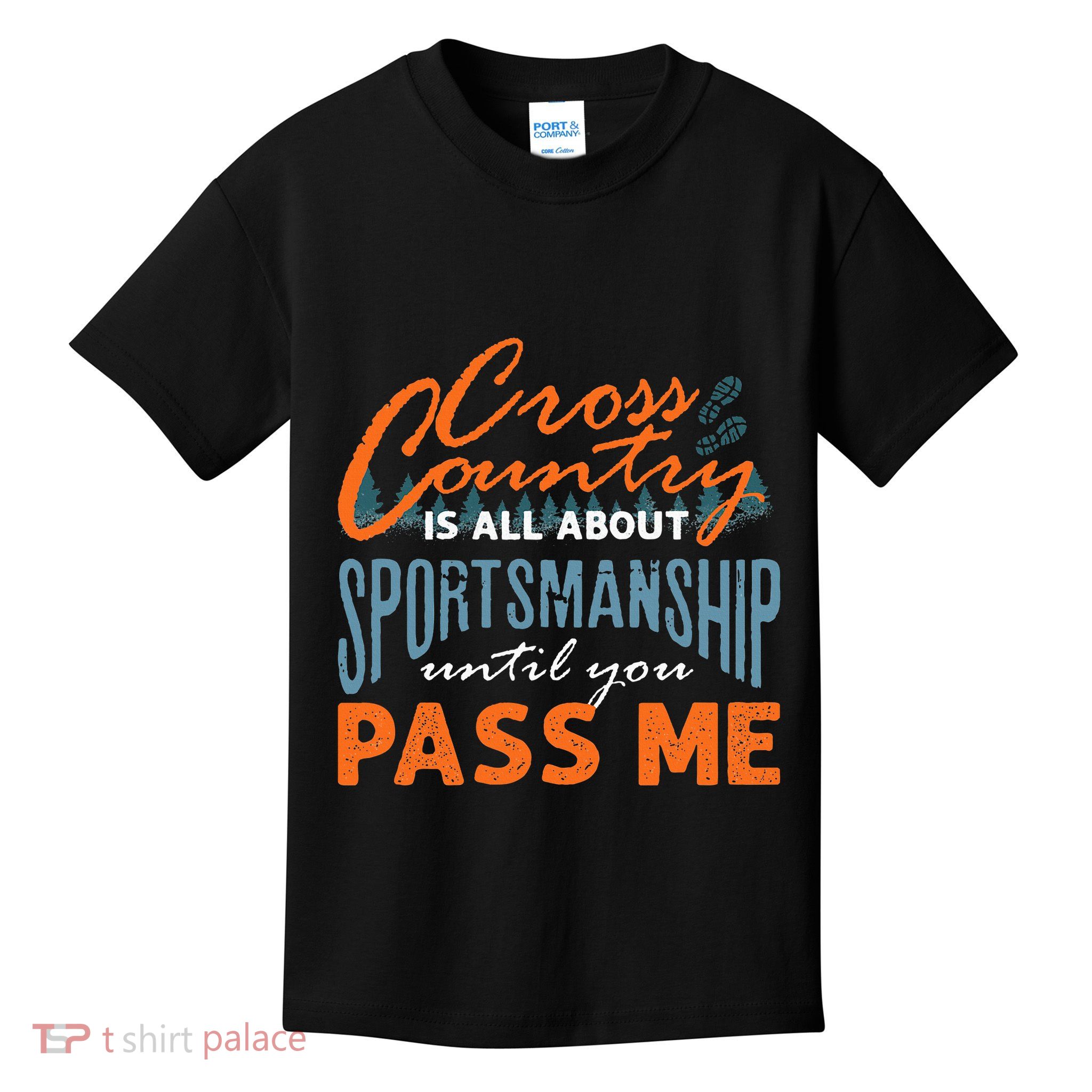 XC Running Cross Country Running Runner Funny XC Quote Kids T-Shirt