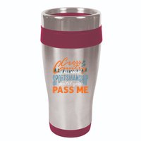 XC Running Cross Country Running Runner Funny XC Quote 16oz Travel Tumbler