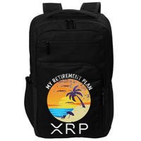Xrp Ripple Cryptocurrency My Retirement Plan Beach Vacation Impact Tech Backpack