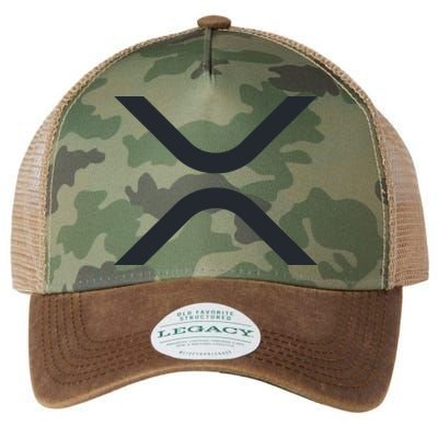 XRP Ripple Logo Legacy Tie Dye Trucker Hat