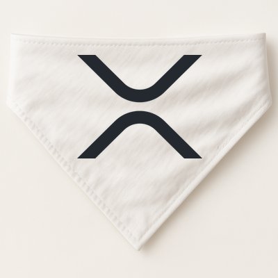 XRP Ripple Logo USA-Made Doggie Bandana
