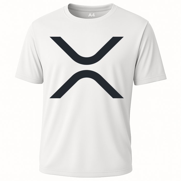XRP Ripple Logo Cooling Performance Crew T-Shirt